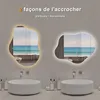 Miroir Salle de Bain LED en Forme de Nuage, Anti-Buée, 3 Voir les images du produit 8