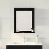 vidaXL Specchio nero, aspetto legno di quercia, 50 x 12 x Anteprima dell’immagine prodotto 4