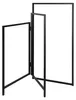 Porte-serviettes Relaxdays, 3 barres, pliable, pour Voir les images du produit 1