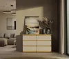 Cassettiera ampia TAAVI - rovere artigianale / cashmere Anteprima dell’immagine prodotto 8