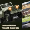 JJRC C8815 RTR 1/10 2,4G 4WD RC-Auto Willys Militär-LKW Produktbild-Vorschau 3