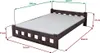 Hochbett Naomi 160 x 200 cm, Nussbaum Matratze: Matratze Produktbild-Vorschau 4