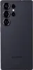 The back of a black Samsung smartphone with multiple camera lenses. Produktbild-Vorschau