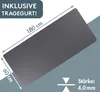 LILENO SPORTS Yoga Matte Grau (180x60cm) inkl. Tragegurt - Produktbild-Vorschau 4