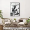Gerahmtes Poster - Schwarzer Rahmen - Japanisch Buddha Produktbild-Vorschau 6