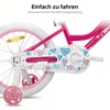 HILAND 18 Zoll Mädchen Kinderfahrrad mit Korb & Bändern, Produktbild-Vorschau 7