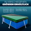 Poolabdeckung Winter rechteckig 800x400 cm | 200g/m² Produktbild-Vorschau 6