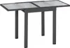 Balkonový stůl Merxx rozkládací 65/130 x 65 cm - hliníkový Náhled obrázku produktu 2