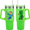 Zelený cestovní kelímek Tomik Minecraft 900 ml Náhled obrázku produktu 1