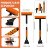 Raspador para hielo de automóvil 3 en 1, con cepillo para Vista previa de la imagen del producto 2