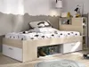 Bett mit Kopfteil, Stauraum & Schublade - 90 x 190 cm - Produktbild-Vorschau 5