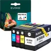 A box of printer ink cartridges and the cartridges themselves. Produktbild-Vorschau