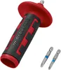 A close-up studio shot of a power tool accessory and two drill bits against a white background. Produktbild-Vorschau