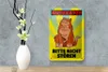Blechschild Spruch 12x18cm Nutzkatze bitte nicht stören Produktbild-Vorschau 4