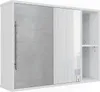 Koupelnová skříňka se zrcadlem Vicco Leano Bílá 80 x 60 cm, Náhled obrázku produktu 1