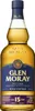 A bottle of Glen Moray 15 Years Speyside Single Malt Scotch Whisky. Produktbild-Vorschau