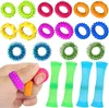 20 Stück Fidget Toys Set - 12 Fidget Ring 4 Akupressur Ring Produktbild-Vorschau 1
