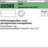 Reyher  Verbindungsmuffen,rund 88088 M12x50x15 St., vz (50 Produktbild-Vorschau 1