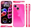 Custodia al neon per iPhone 14, custodia traslucida e Anteprima dell’immagine prodotto 7