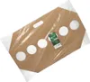 PAPSTAR Tragetabletts "pure" 12x9,5 cm, braun für 6 Becher Produktbild-Vorschau 2