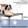 UISEBRT Hundebett mit Dach Sonnenschutz XL 122x92x102cm Produktbild-Vorschau 5
