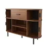 Merax 2-stufiger Sideboard mit Schiebetüren und Schublade, Produktbild-Vorschau 10