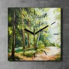 Coloray Uhr auf Leinwand 30x30 cm Wand Uhr Dekoration Produktbild-Vorschau 2