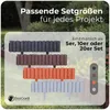 BooGardi Rasenkante Kunststoff Holzoptik 4 Farben 57cm x Produktbild-Vorschau 7