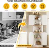 okwish Modernes Eckregale Eckmöbelstück mit 5 Produktbild-Vorschau 5