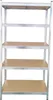 SET 4 x Schwerlastregal 90 x 40 x 180 cm, MDF Boden Produktbild-Vorschau 2