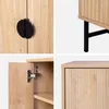 sweeek - TV-Möbel mit geriffeltem Holzdekor 160 cm - Produktbild-Vorschau 6