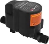 A black DC 24V permanent magnet DC booster pump for bathrooms, shown against a white background. Náhled obrázku produktu