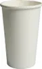 50 Trinkbecher, Pappe "To Go" 0,4 l Ø 9 cm · 13,9 cm weiss Produktbild-Vorschau 1