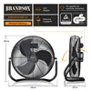 Brandson - Windmaschine Retro Stil 160 Watt - Ventilator in Produktbild-Vorschau 3