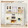 COSTWAY Kinderküche Holz, Spielküche mit 14 Zubehörteilen, Produktbild-Vorschau 3