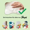 Sleepy Feuchttücher Easy Clean 100 Tücher Grün Reine weiß Produktbild-Vorschau 5