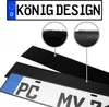 2 x Kennzeichenhalter Klett Nummernschildhalter Rahmenlos Produktbild-Vorschau 1