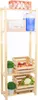 STOLMAK Holzregal Bücherregal 80x170x28,5 cm (BxHxT) Produktbild-Vorschau 1