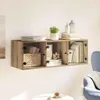 vidaXL Wandschrank 102 x 37 x 35 cm Holzwerkstoff Produktbild-Vorschau 4