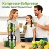 YASHE Slow Juicer Entsafter mit 127 mm Einfüllschacht, Cold Produktbild-Vorschau 8