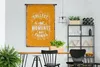 MuchoWow® Wandteppich Wandbehang Jahrgang - Berg - Text Produktbild-Vorschau 2