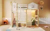 Lit mezzanine pour enfant 140 x 200 cm en pin et MDF, motif Voir les images du produit 19