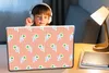 MuchoWow® Laptop Aufkleber Sticker Cover Blumen - Rauten - Produktbild-Vorschau 3