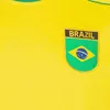 JELEX Herren Brasilien Trikot Retro History yellow M Produktbild-Vorschau 3