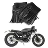 2 kusy motocyklové retro brašny s pedálem, koženkové třásně Náhled obrázku produktu 3