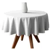 Runde Tischdecke Ø 150 cm – Klassische Tischwäsche für den Produktbild-Vorschau 1