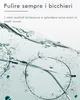 A pair of glasses being cleaned in water with bubbles. Anteprima dell’immagine prodotto