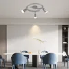 ZMH LED Deckenstrahler Schwenkbar GU10 Glänzendes Silber Produktbild-Vorschau 6