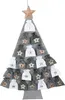 Adventskalender "Tannenbaum",  Maße: 70 x 115 cm, Säckchen Produktbild-Vorschau 1