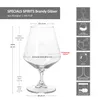 6x Specials Spirits Brandy-Gläser 150ml mit Fuß Produktbild-Vorschau 6